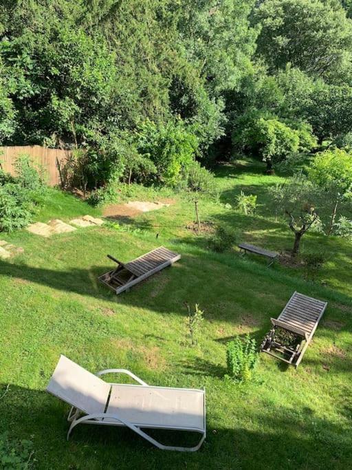 Le Tapis Vert - Loft Avec Jardin Auch Bagian luar foto